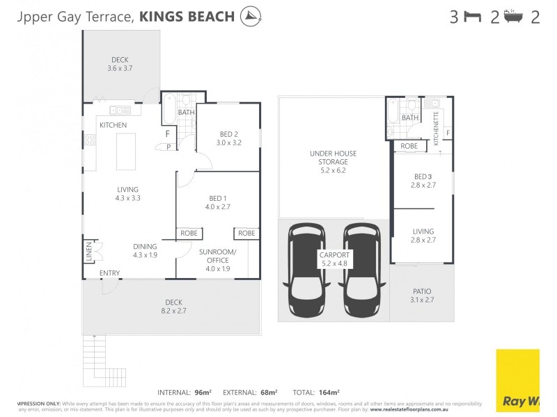 12 Upper Gay Terrace, Kings Beach QLD 4551 Floorplan