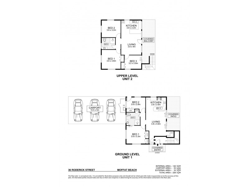 36 Roderick Street, Moffat Beach QLD 4551 Floorplan