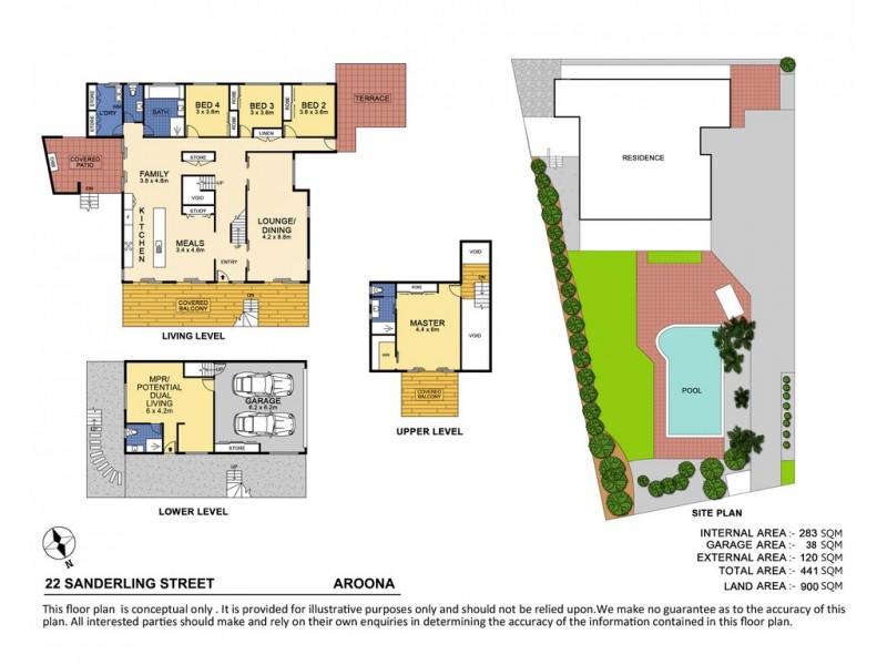22 Sanderling Street, Aroona QLD 4551 Floorplan