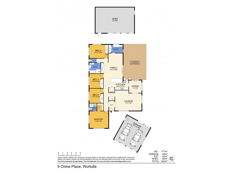 9 Chine Place, Wurtulla QLD 4575 Floorplan