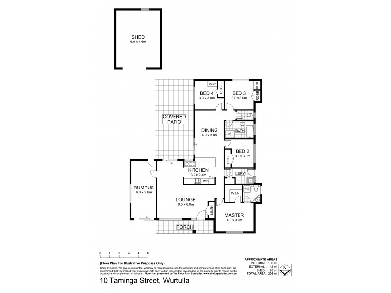 10 Taminga Street, Wurtulla QLD 4575 Floorplan