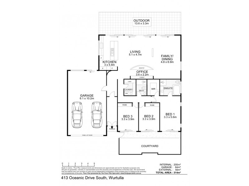 413 Oceanic Drive South, Wurtulla QLD 4575 Floorplan