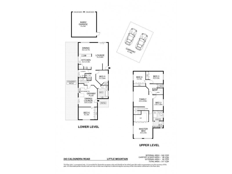 243 Caloundra Road, Little Mountain QLD 4551 Floorplan