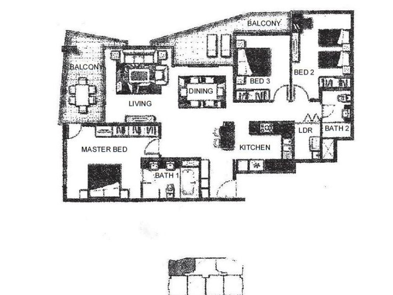 Unit 706/75 Landsborough Parade, Golden Beach QLD 4551 Floorplan