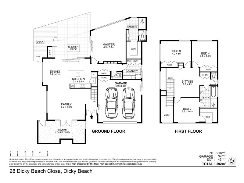 28 Dicky Beach Close, Dicky Beach QLD 4551 Floorplan