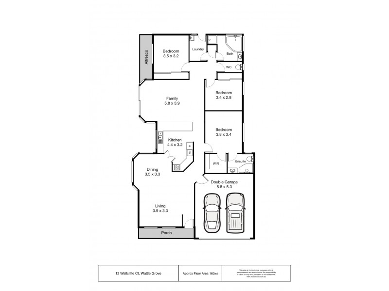 Wattle Grove NSW 2173 Floorplan