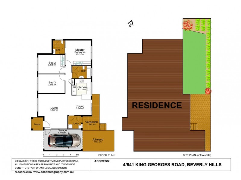 4/541-543 King Georges Road, Beverly Hills NSW 2209 Floorplan