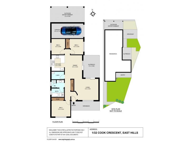 East Hills NSW 2213 Floorplan