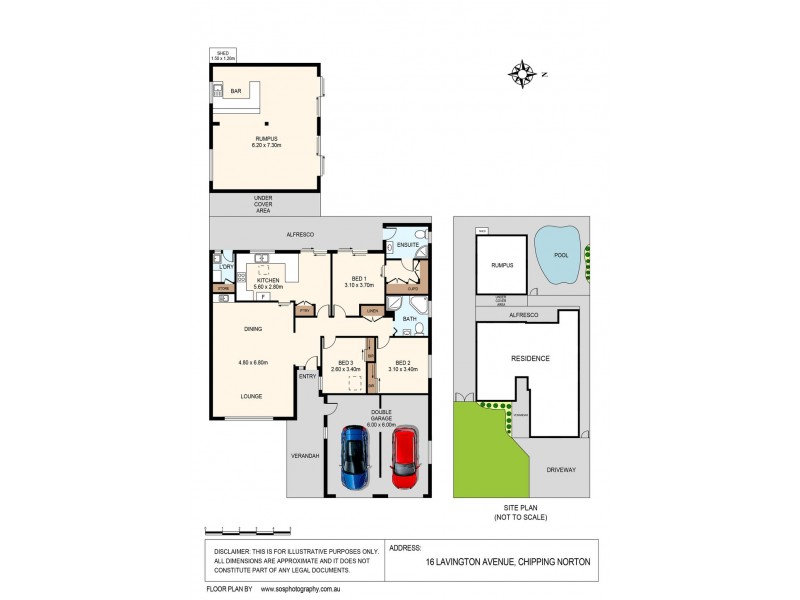 16 Lavington Avenue, Chipping Norton NSW 2170 Floorplan
