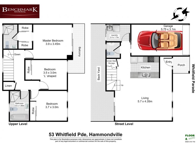 53 Whitfield Parade, Hammondville NSW 2170 Floorplan