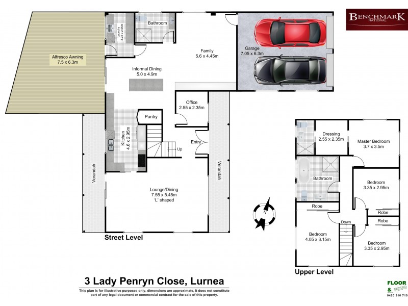 3 Lady Penrhyn Close, Lurnea NSW 2170 Floorplan