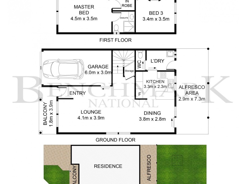 1a Mead Place, Chipping Norton NSW 2170 Floorplan