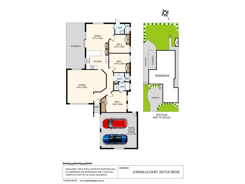 22 Bodalla Court, Wattle Grove NSW 2173 Floorplan