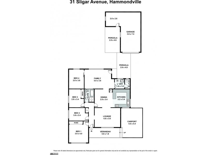 31 Sligar Avenue, Hammondville NSW 2170 Floorplan