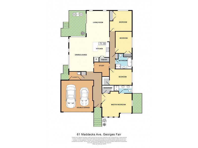 61 Maddecks Ave, Moorebank NSW 2170 Floorplan