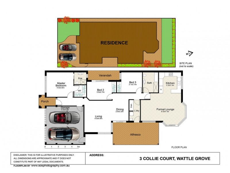 3 Collie Court, Wattle Grove NSW 2173 Floorplan