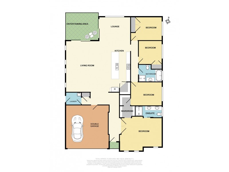 44 Bradbury Street, Moorebank NSW 2170 Floorplan