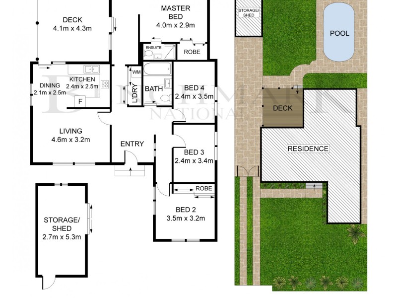 55 Bardia Parade, Holsworthy NSW 2173 Floorplan