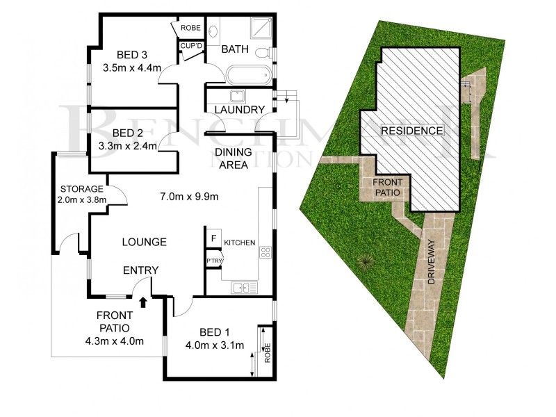 50B Bardia Pde, Holsworthy NSW 2173 Floorplan
