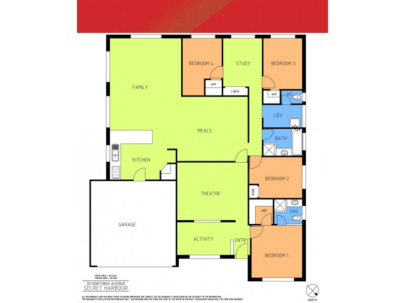 30 Hortonia Avenue, Secret Harbour WA 6173 Floorplan