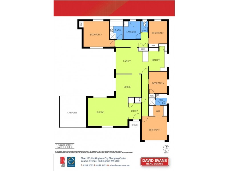 7 McClure Street, Safety Bay WA 6169 Floorplan