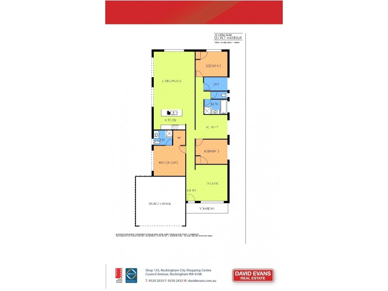 32 Lorne Bend, Secret Harbour WA 6173 Floorplan