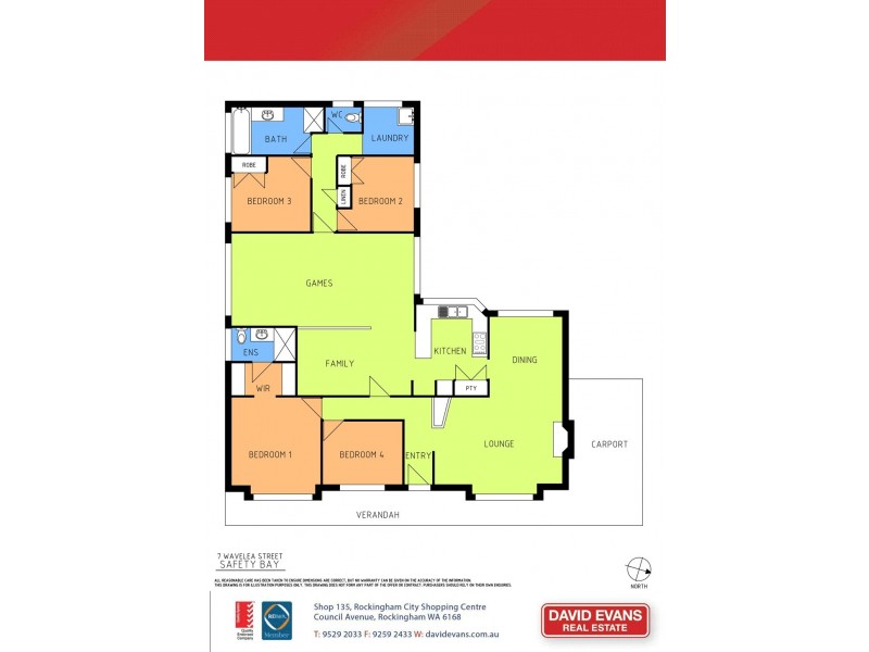 7 Wavelea Street, Safety Bay WA 6169 Floorplan