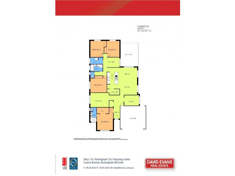 71 Argonaut Avenue, Waikiki WA 6169 Floorplan