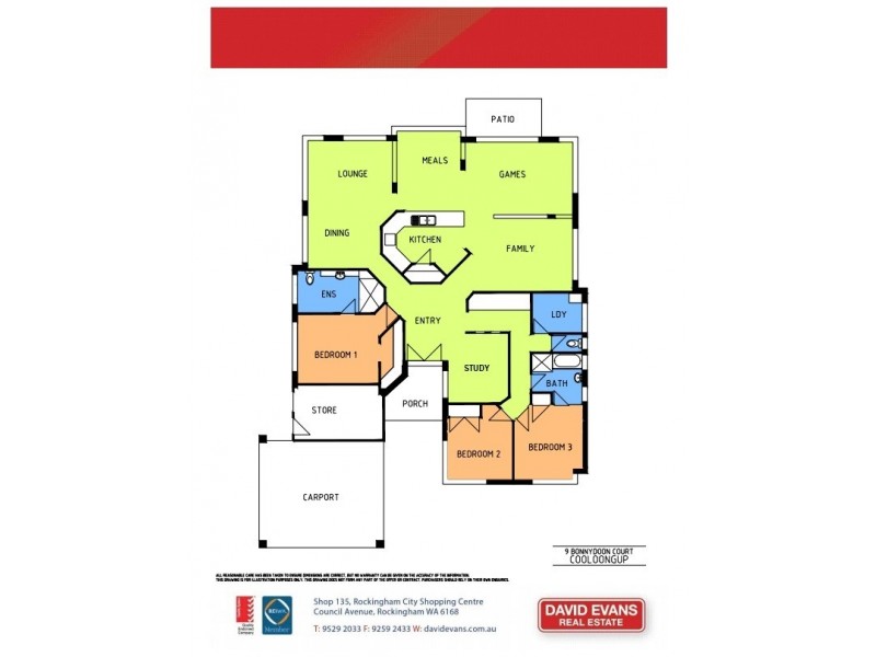 9 Bonnydoon Court, Cooloongup WA 6168