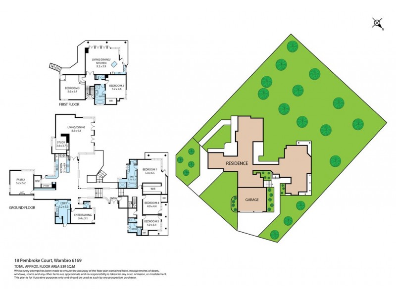 18 Pembroke Court, Warnbro WA 6169 Floorplan