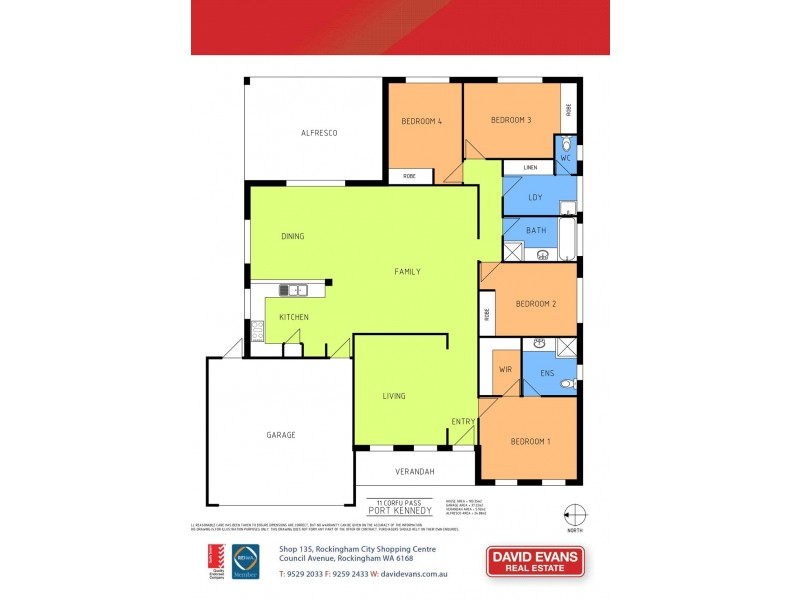 11 Corfu Pass, Port Kennedy WA 6172 Floorplan