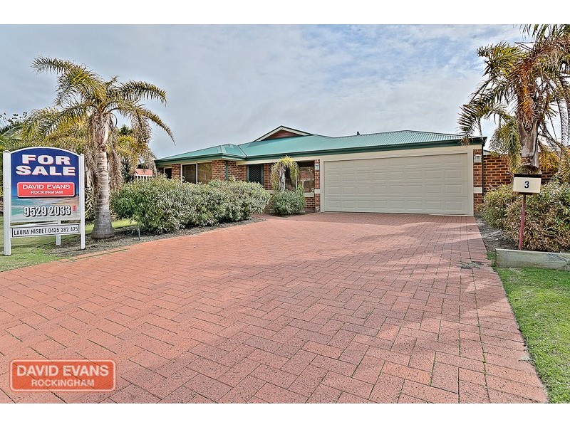 3 Hortonia Avenue, Secret Harbour WA 6173