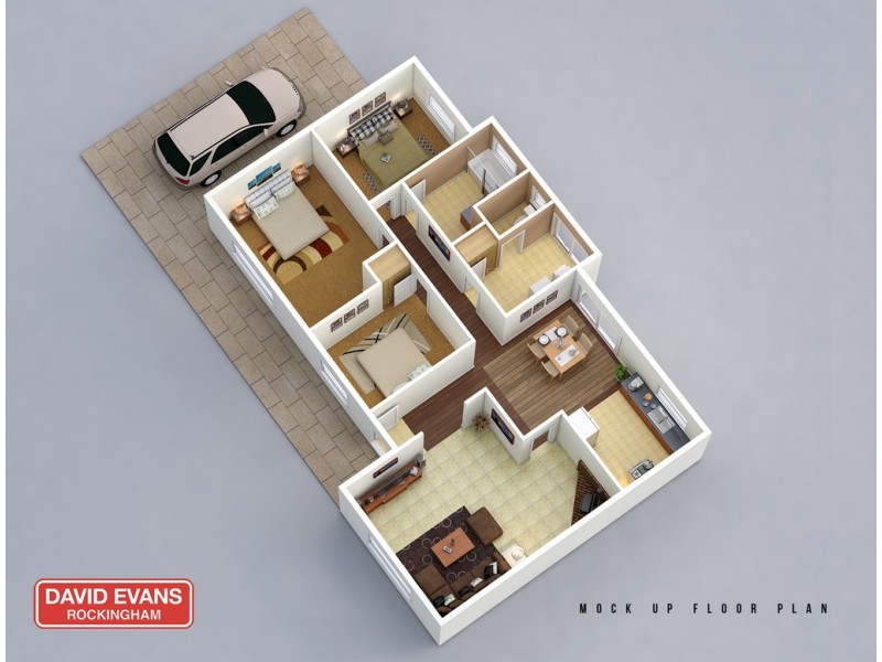 7 Linville Avenue, Cooloongup WA 6168 Floorplan