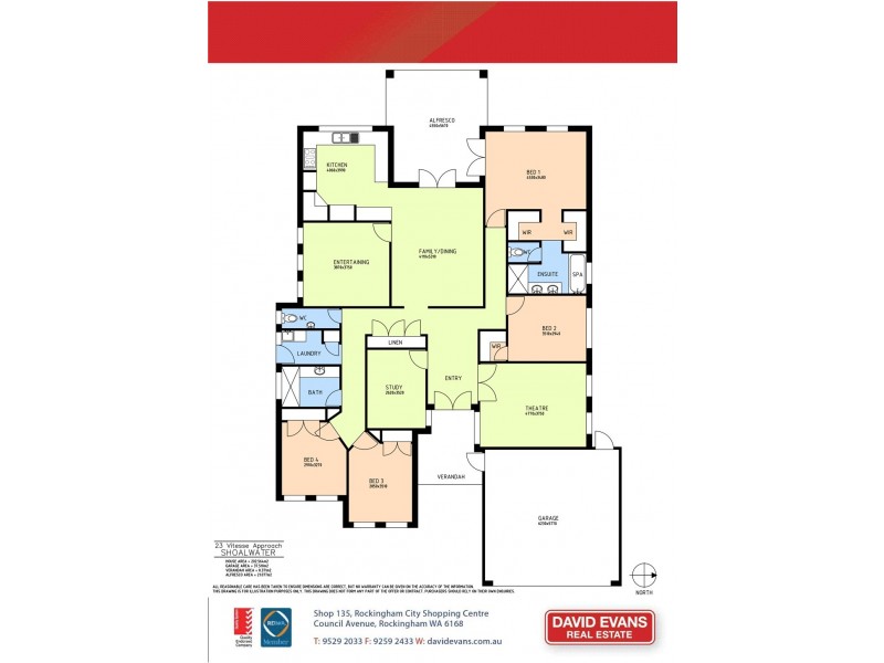 23 Vitesse Approach, Shoalwater WA 6169 Floorplan