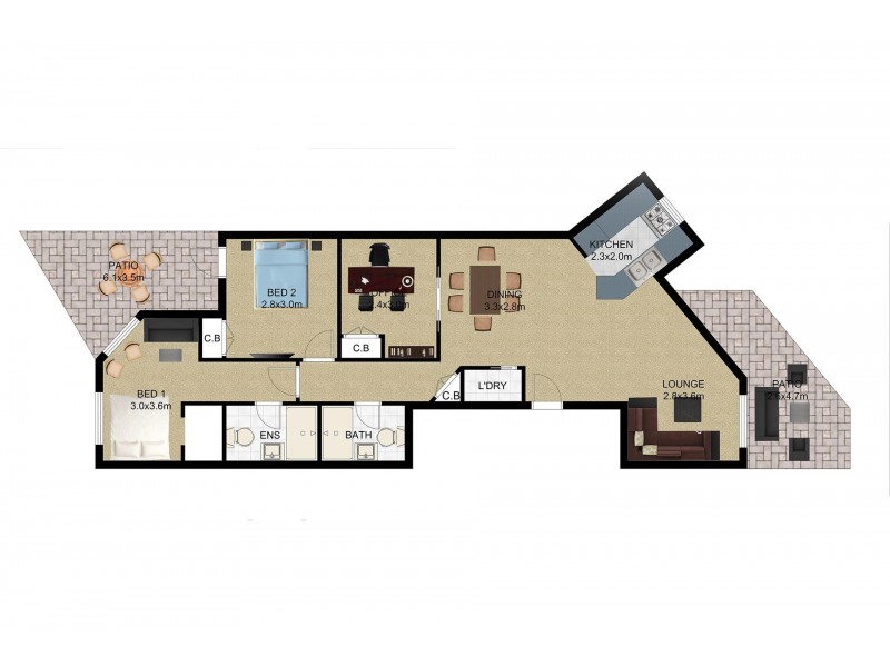 7/27 York Street, Nundah QLD 4012 Floorplan