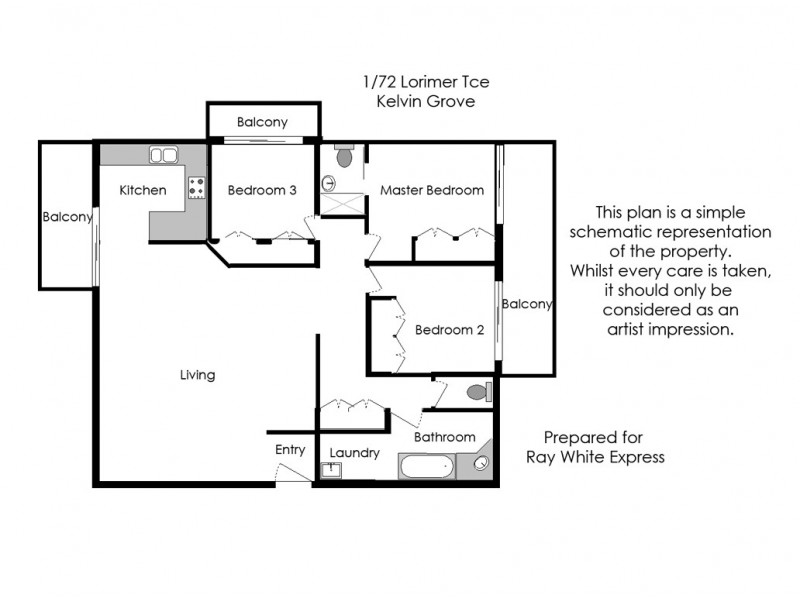1/72 Lorimer Terrace, Kelvin Grove QLD 4059