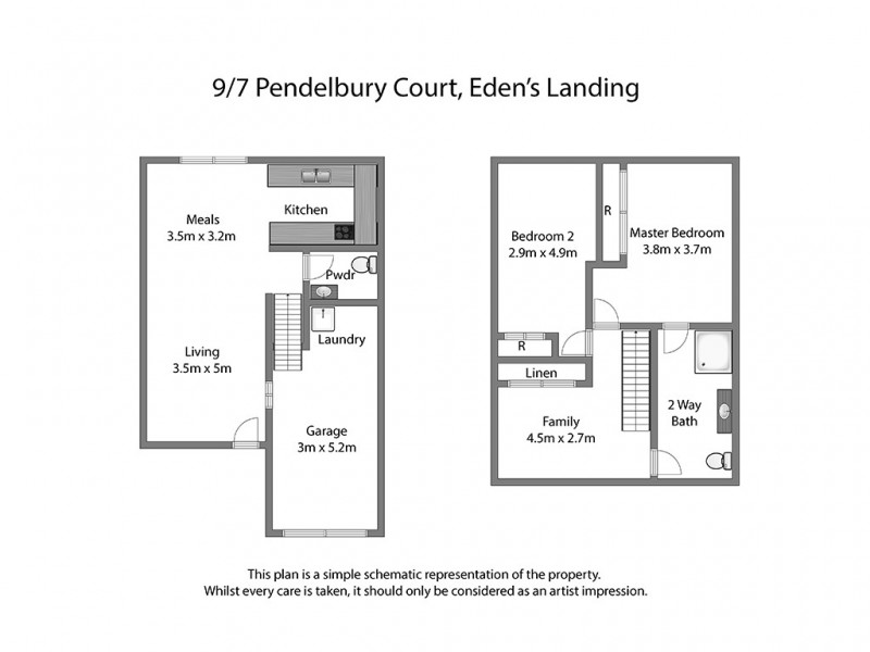 9/7 Pendlebury Court, Edens Landing QLD 4207 Floorplan