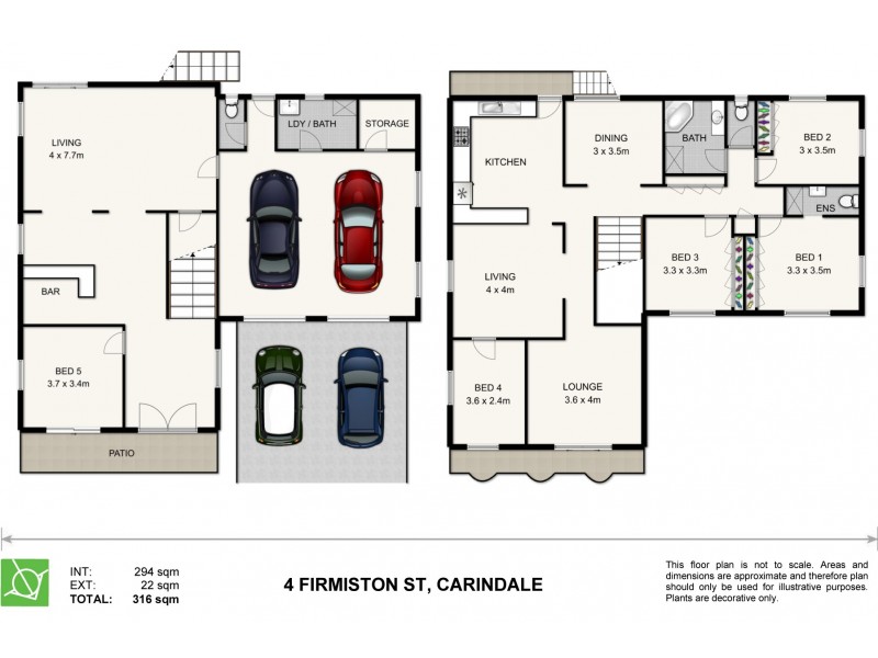 4 Firmiston Street, Carindale QLD 4152 Floorplan