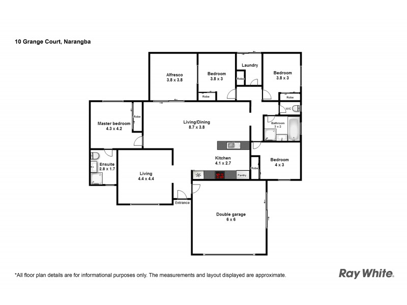 10 Grange Court, Narangba QLD 4504 Floorplan