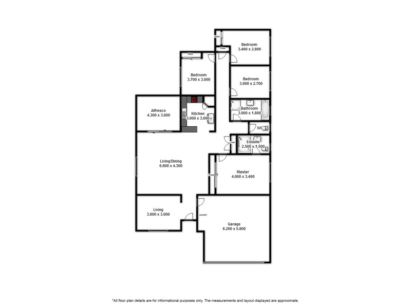 63 Mellino Drive, Morayfield QLD 4506 Floorplan