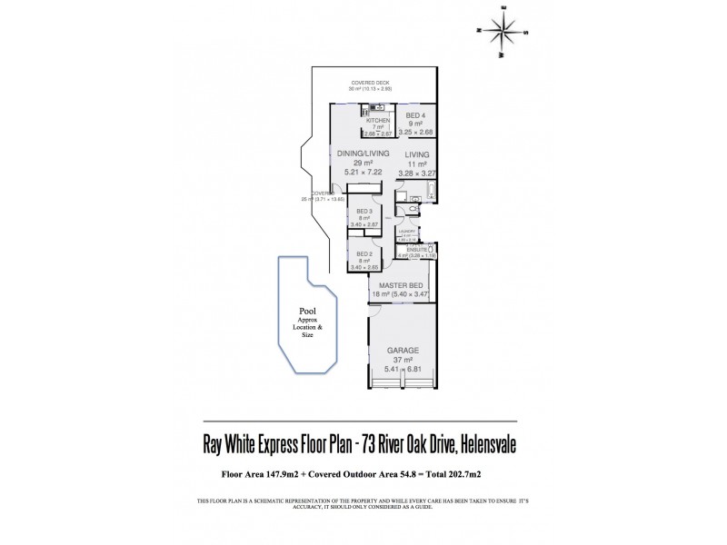 73 River Oak Drive, Helensvale QLD 4212 Floorplan