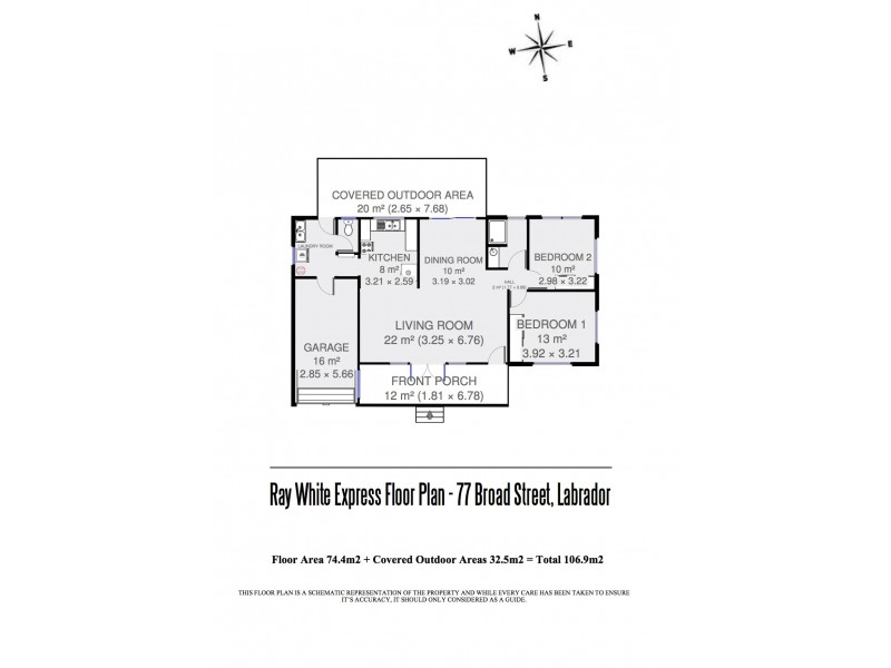 77 Broad Street, Labrador QLD 4215 Floorplan