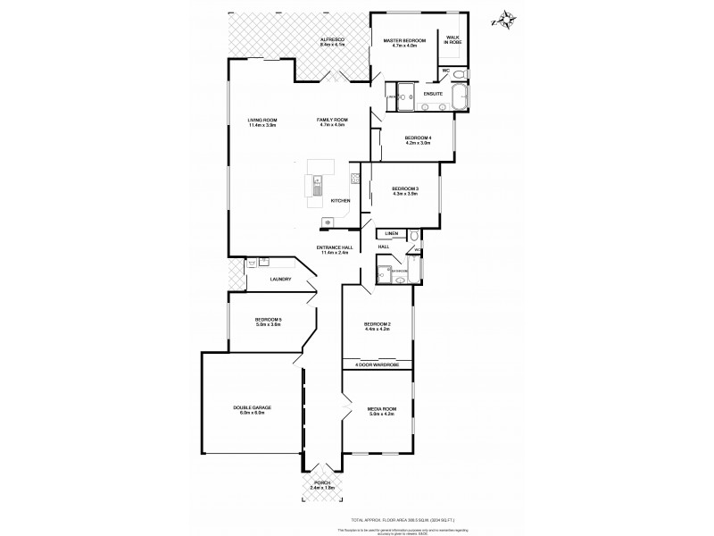 3 Skandia Court, Newport QLD 4020 Floorplan
