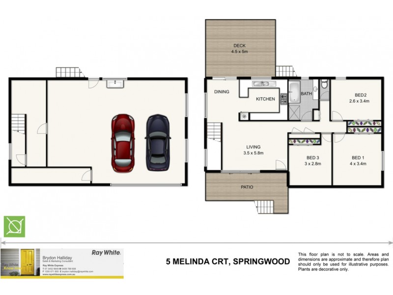 5 Melinda Court, Springwood QLD 4127 Floorplan