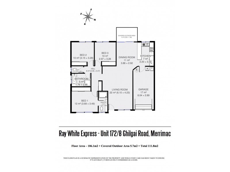 172/8 Ghilgai Road, Merrimac QLD 4226 Floorplan
