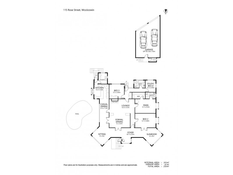 115 Rose Street, Wooloowin QLD 4030 Floorplan