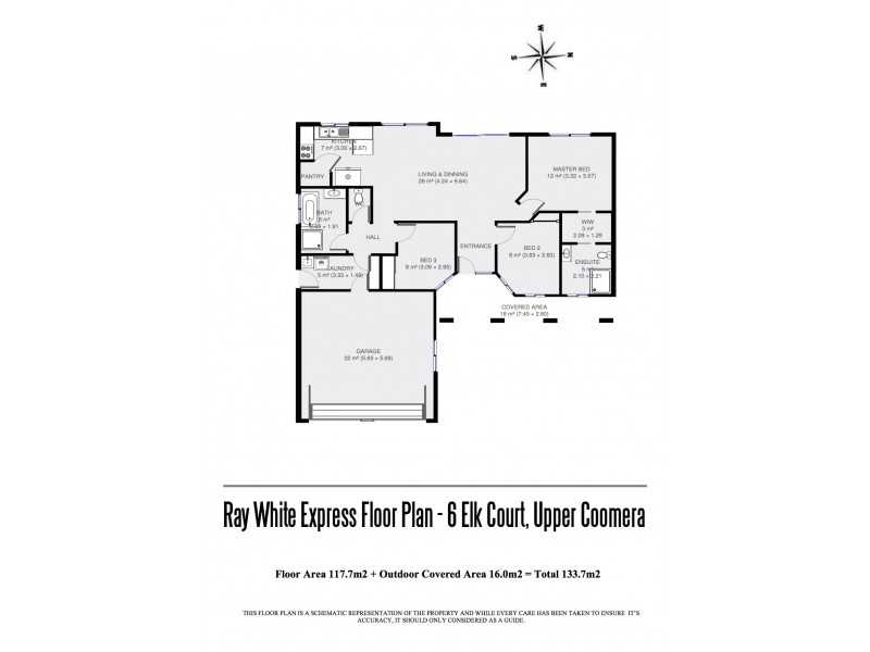 6 Elk Court, Upper Coomera QLD 4209 Floorplan