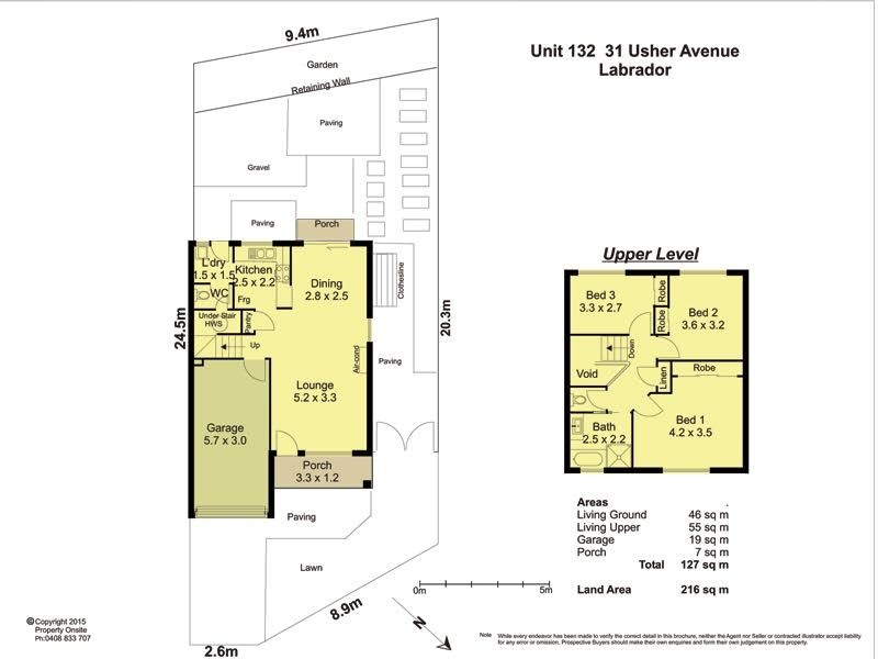 132/31 Usher Avenue, Labrador QLD 4215 Floorplan