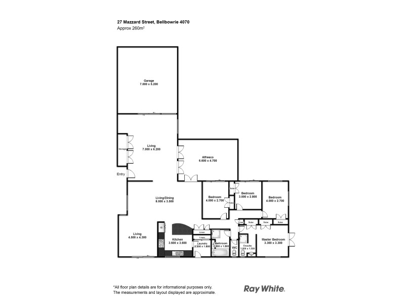 27 Mazzard Street, Bellbowrie QLD 4070 Floorplan
