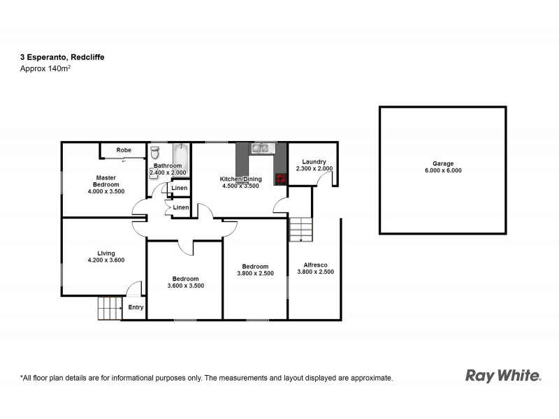 3 Esperanto Street, Redcliffe QLD 4020 Floorplan